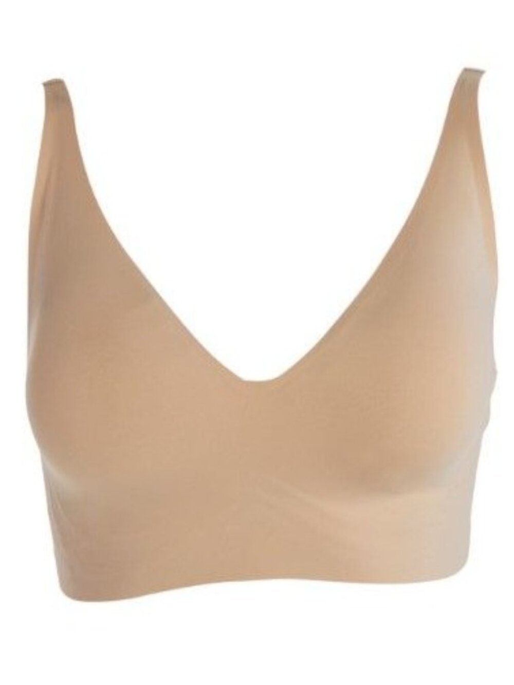 Rhonda Shear 2-pack Gel Bra with Back Closure 787-080 Black & Beige Size XL